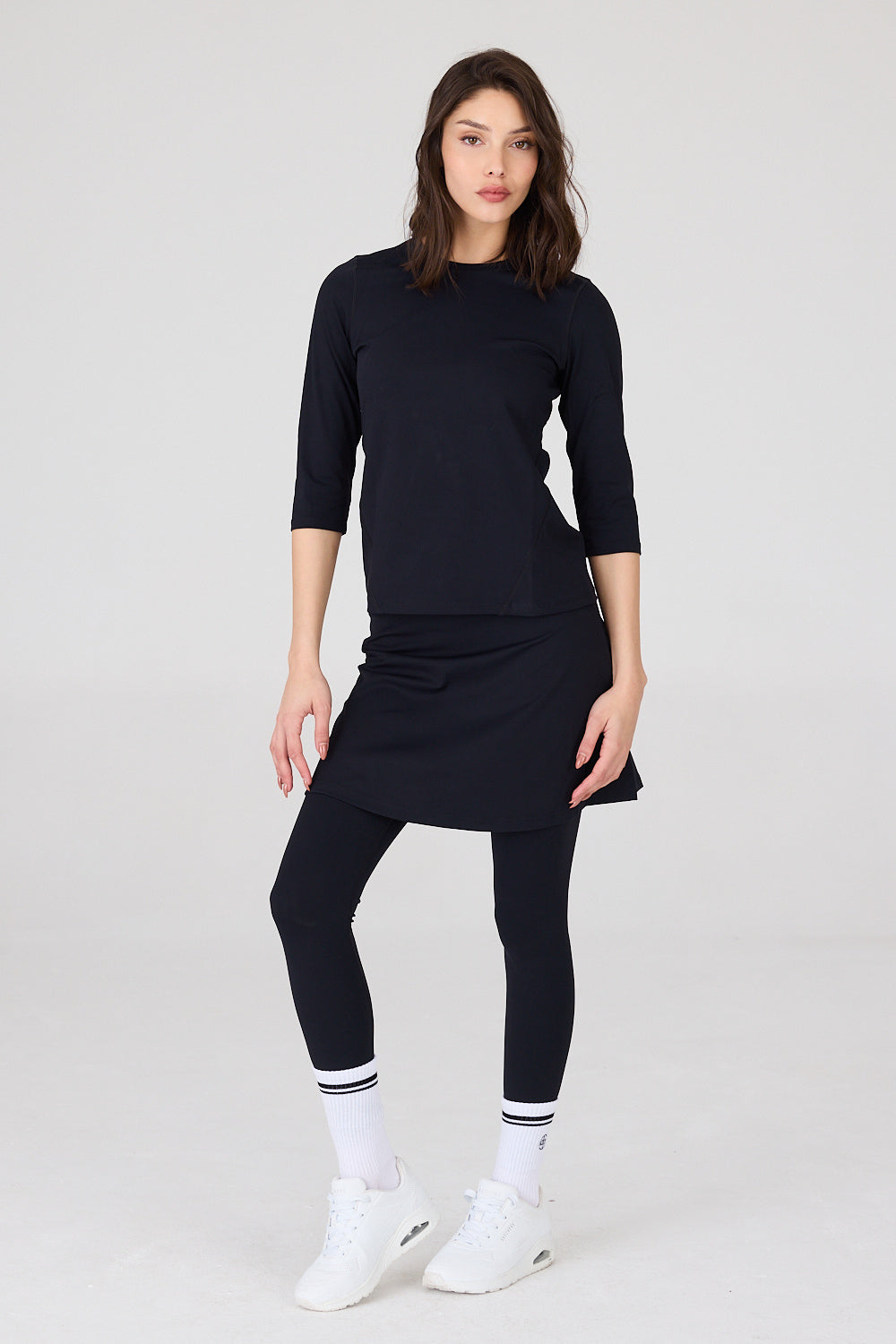 טייץ חצאית מעל הברך MODEST SKIRTED