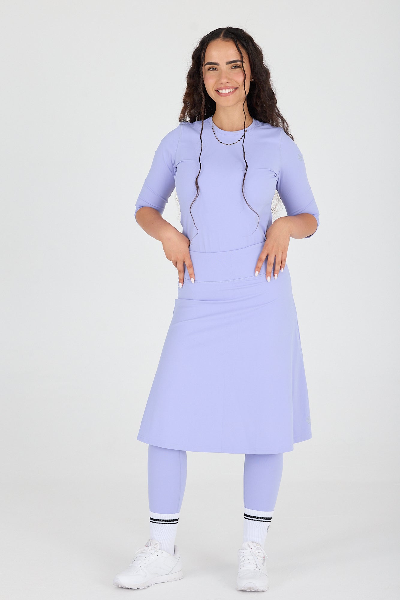 טייץ חצאית מתחת לברך MODEST SKIRTED