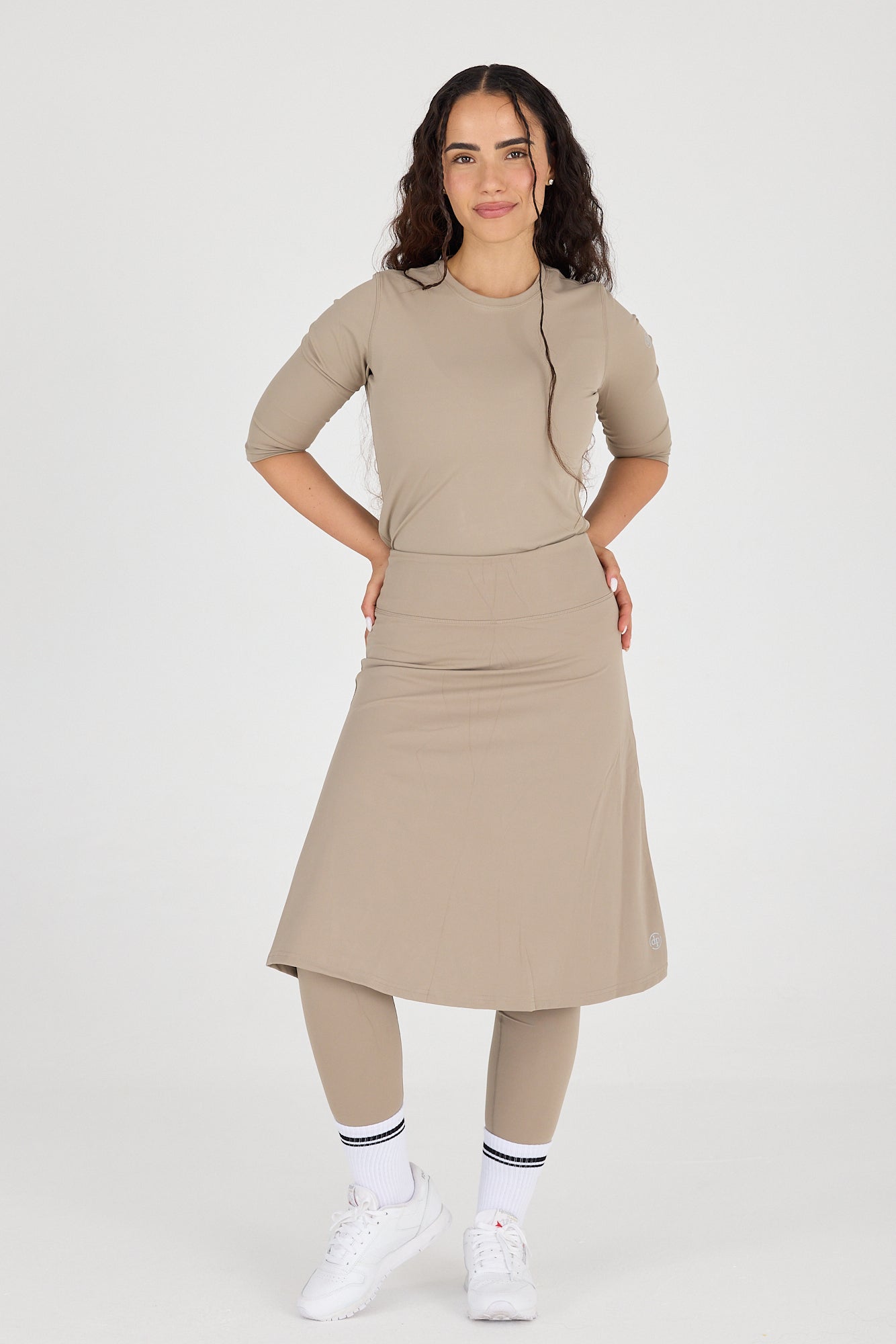 טייץ חצאית מתחת לברך MODEST SKIRTED
