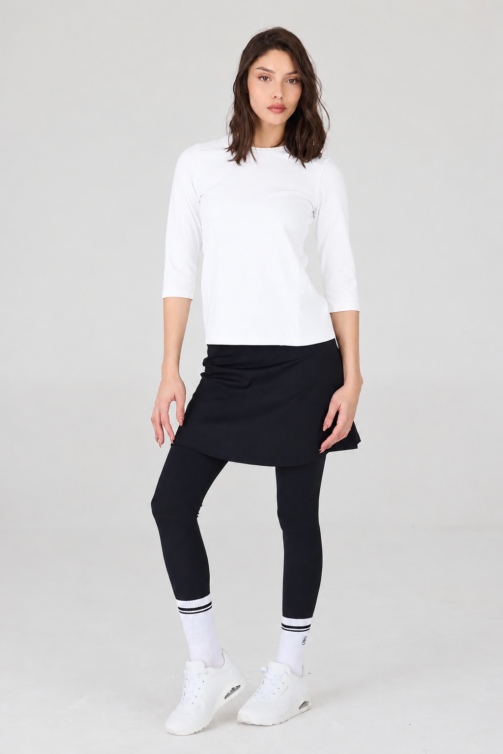חולצת ספורט שליש MODEST SHIRT