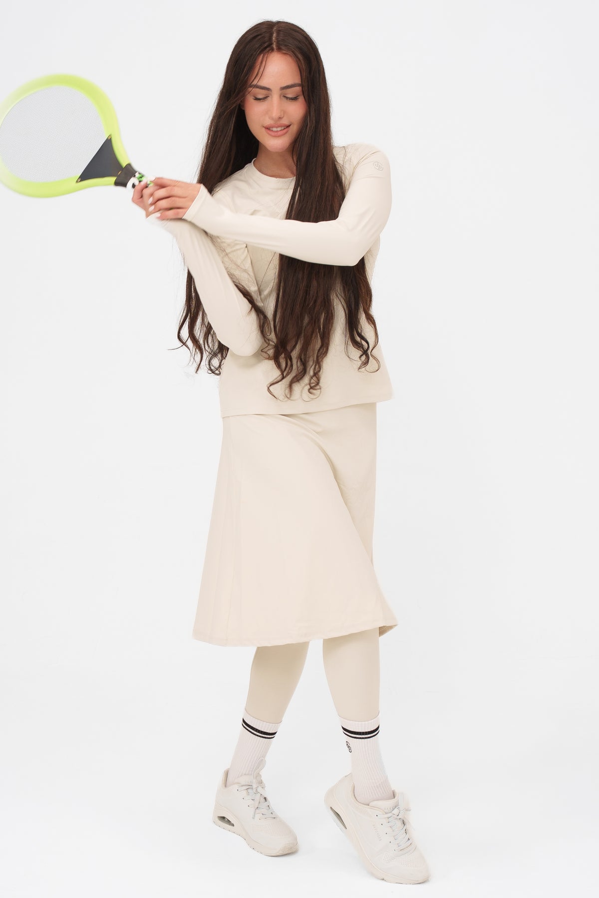 טייץ חצאית מתחת לברך MODEST SKIRTED LONG